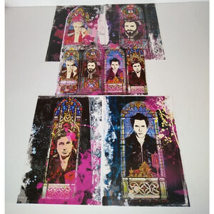 Duran Duran Set of 5 Christmas Cards With Envelopes 2012 NEW UNUSED RARE